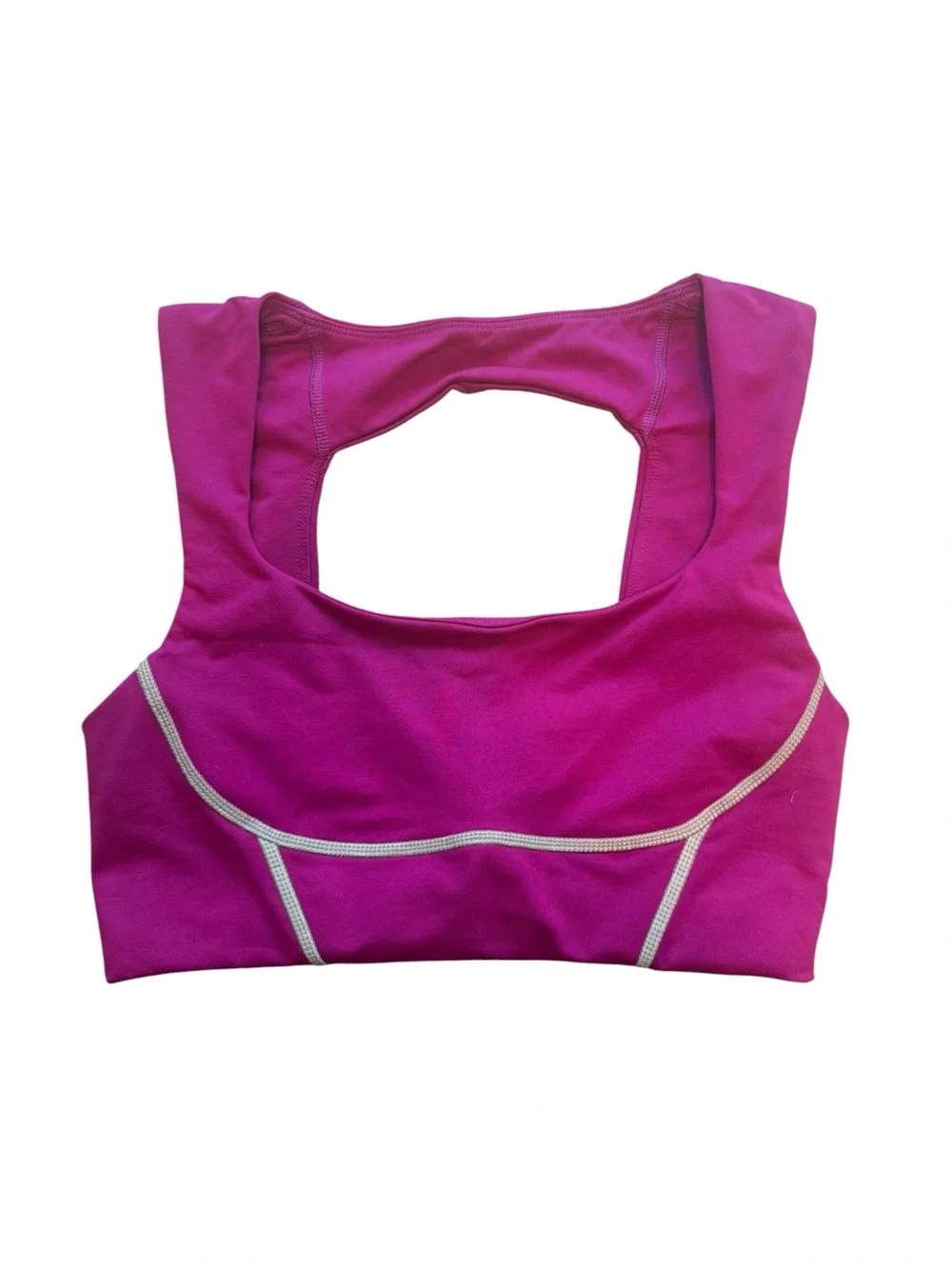 Free People Movement You’re A Peach Sports Bra in Berry Blitz